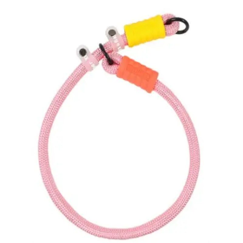 Hands Free Dog Rope Leash Adjustable Waist Crossbody Rope with Explosion Proof Handle Lockable Metal Clip for Easy Walking