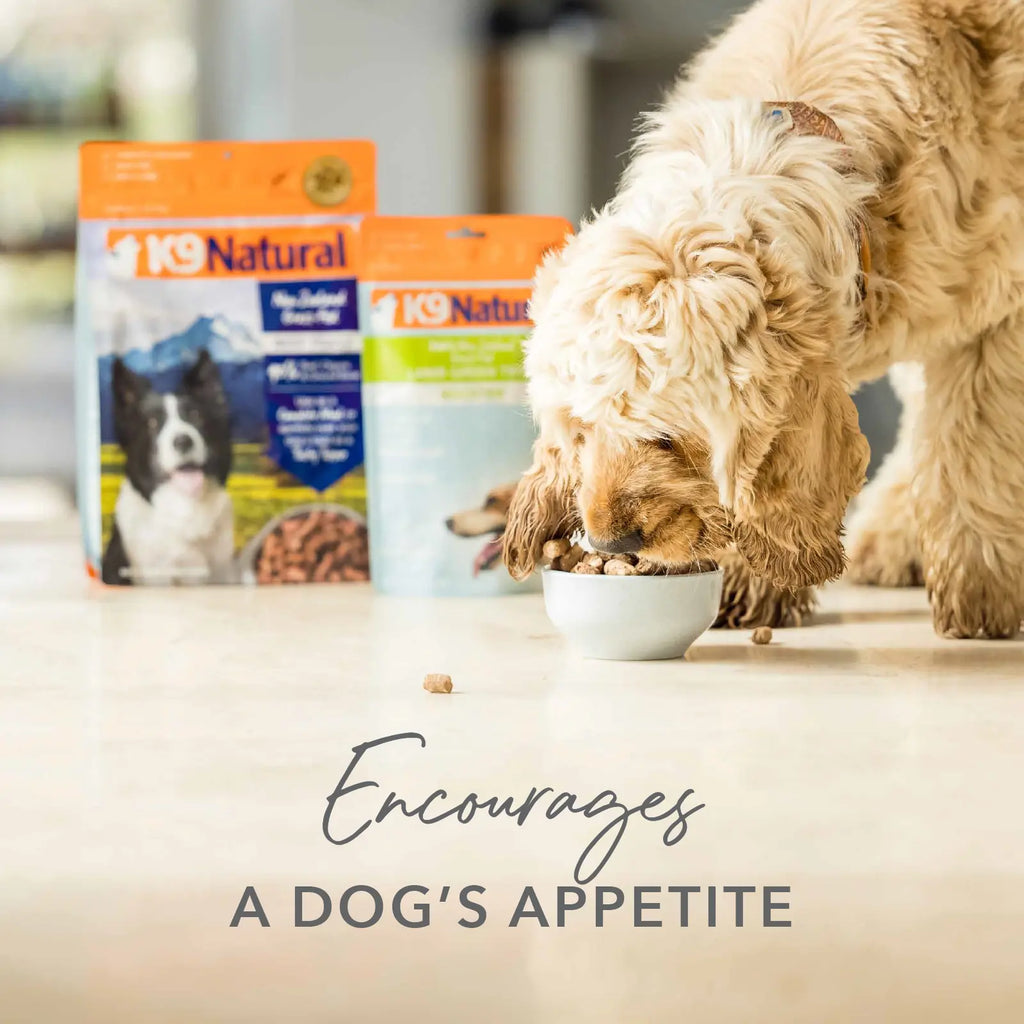 K9 Natural Grain-Free Freeze-Dried Dog Food Supplement Booster, Lamb Green Tripe 7Oz